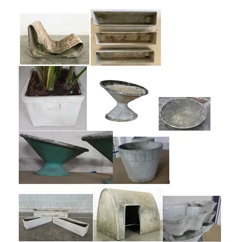 Willy Guhl, Eternit, - Garden furniture and pots