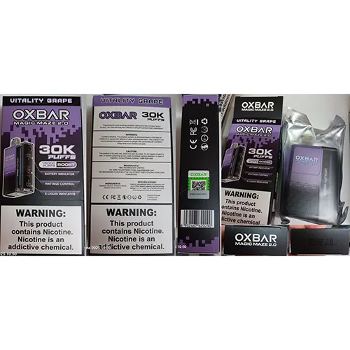 OXBAR - Disposable electronic cigarette