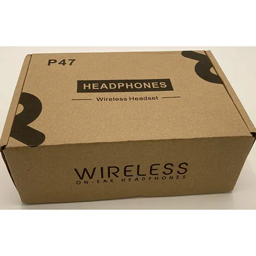 Over-ear wireless headphones with a cat ear shape. Product sold online, in particular via Temu.