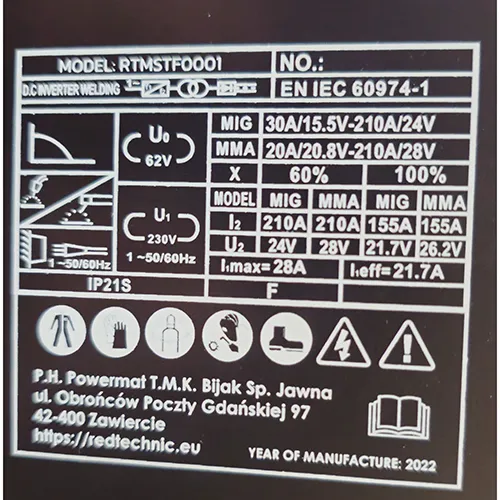 RED Technic - Welding machine