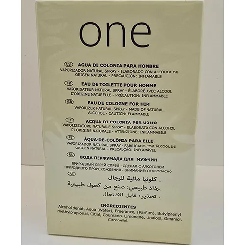 Eau de toilette, 100 ml.