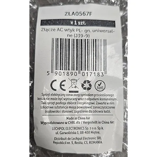 LECHPOL - Travel adaptor