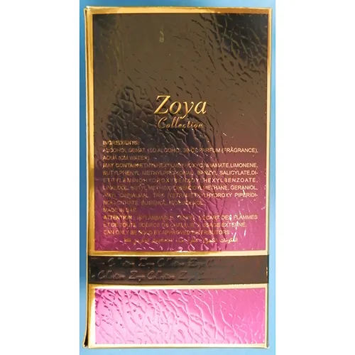 Zoya Collection - Perfume set