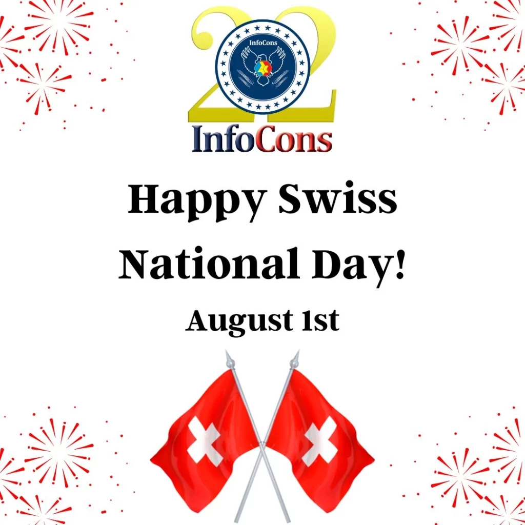 Happy Swiss National Day with a new attitude ! InfoCons Consumer Protection informs you !