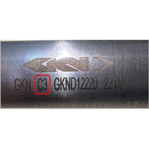 GKN Automotive - Vehicle part / Sideshaft, constant velocity joint