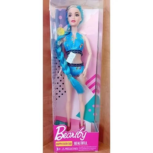 Plastic doll.