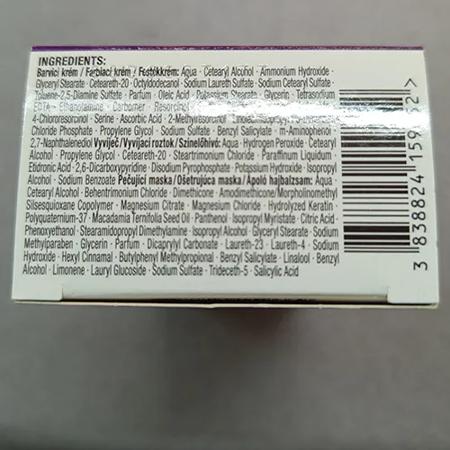 Schwarzkopf Palette - Hair dye