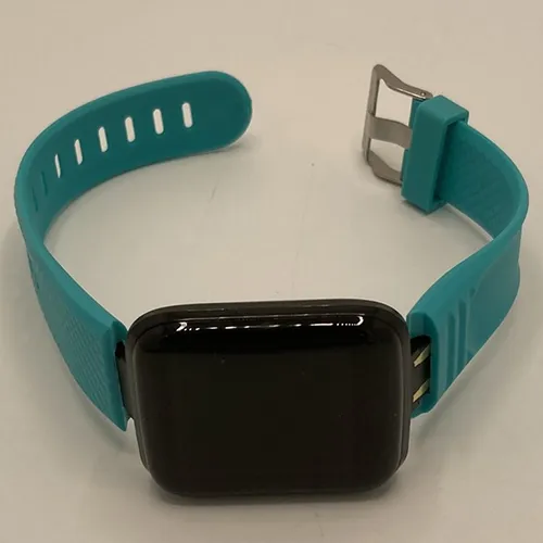 Smart watch with USB cable. Product sold online, in particular via AliExpress.