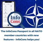 The InfoCons Passport in all North Atlantic Treaty Organization NATO / Organisation du traité de l'Atlantique nord OTAN member countries with new features – InfoCons Consumers Protection helps you !