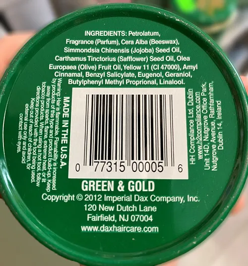 DAX - Hair wax