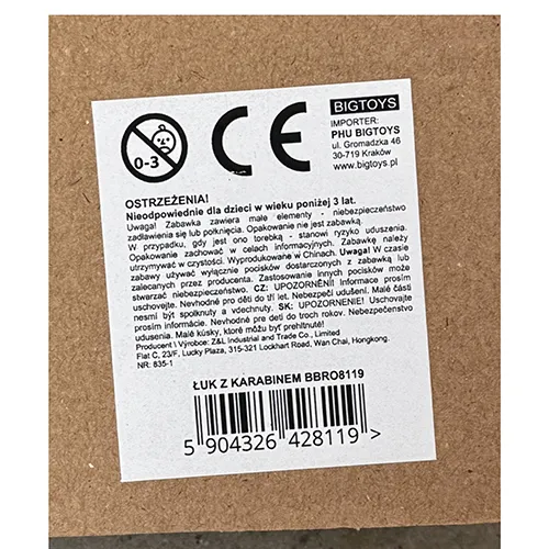 BIG TOYS - Plastic toy set