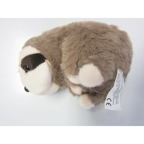 Soft toy in the shape of a sloth soft toy. Product sold online, in particular via Temu.