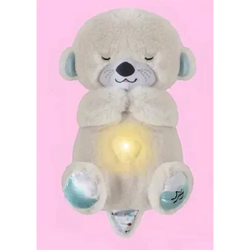 Otter plush toy with electrical functions (movement and sound). Product sold online, in particular via cutetopia.se.