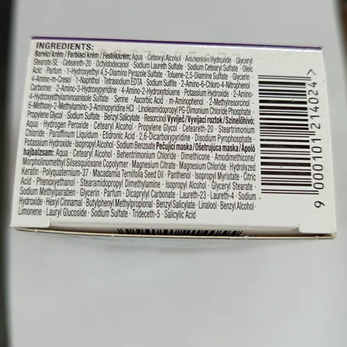 Schwarzkopf Palette - Hair dye