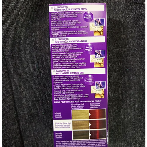 Schwarzkopf Palette - Hair dye