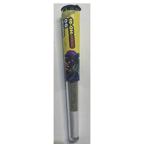 Herbal smoking product, rolled into a cigarette (joint) shape. Product sold online, in particular via heavenshaze.com