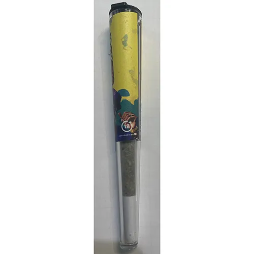 Herbal smoking product, rolled into a cigarette (joint) shape. Product sold online, in particular via heavenshaze.com