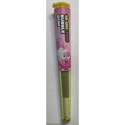 Herbal smoking product, rolled into a cigarette (joint) shape. Product sold online, in particular via heavenshaze.com.