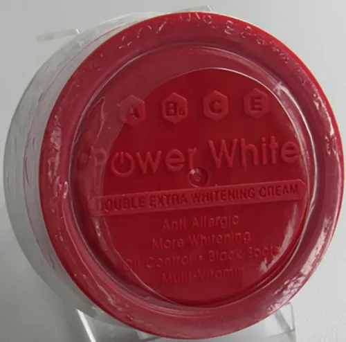 Skin lightening cream.