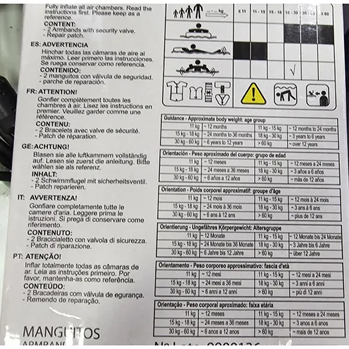 SOLMAR - Inflatable armbands