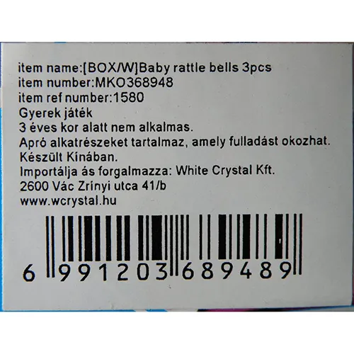 LE BEI – LOVELY ANGEL TOYS - Toy rattle set