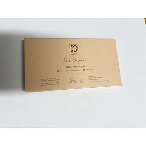 SOSU Cosmetics - Eyeshadow palette