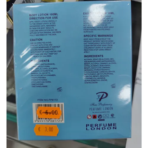 Perfume London - Cosmetics set