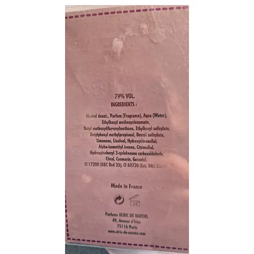 Ulric de Varens - Perfume