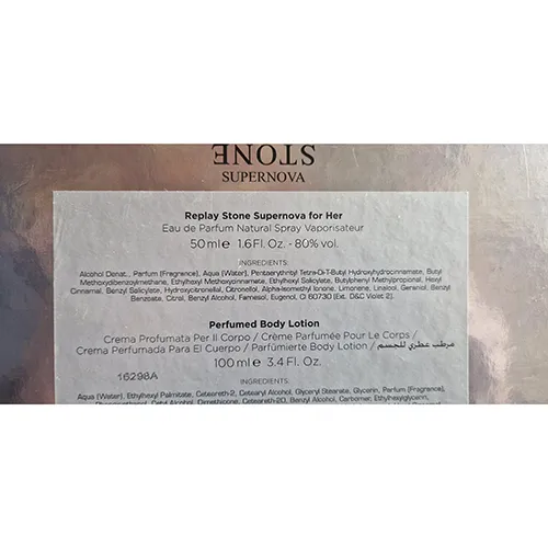 REPLAY STONE - Perfume and body lotion set