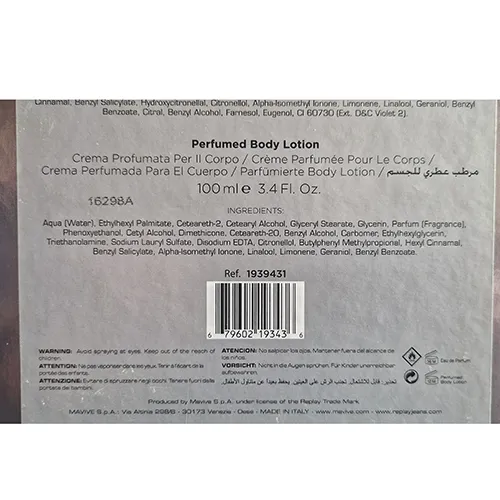 REPLAY STONE - Perfume and body lotion set