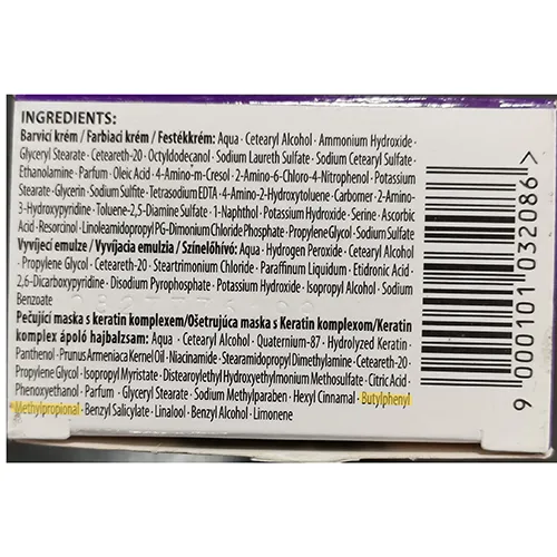 Schwarzkopf Palette - Hair dye