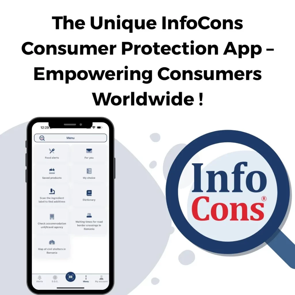 The Unique InfoCons Consumer Protection App – Empowering Consumers Worldwide !