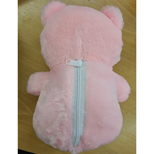 Plush toy in the shape of a teddy bear, containing a LED light with battery, 22 cm. Product sold online, in particular via AliExpress (unique identifier: 1005006298253975).