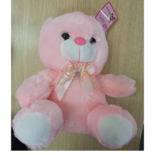 Plush toy in the shape of a teddy bear, containing a LED light with battery, 22 cm. Product sold online, in particular via AliExpress (unique identifier: 1005006298253975).