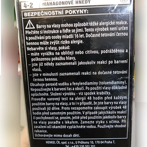 Schwarzkopf & Henkel - Hair dye