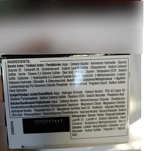 Schwarzkopf & Henkel - Hair dye