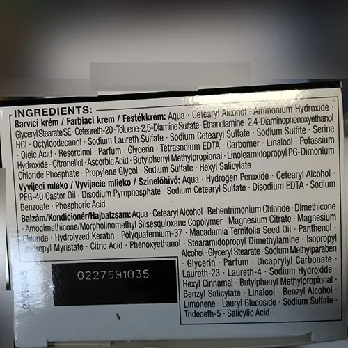 Schwarzkopf & Henkel - Hair dye