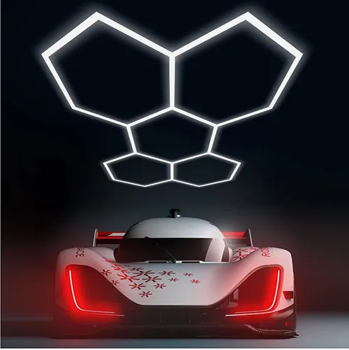 Ceiling LED lamp to be assembled from individual elements, including 28 tubes. Product sold online, in particular via eBay (article number 167546847988)