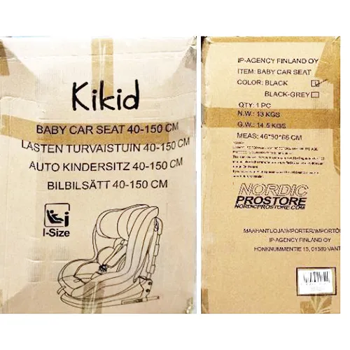 Kikid - Children's car seat