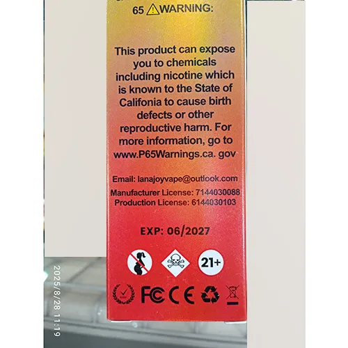 TORNADO - Disposable electronic cigarette