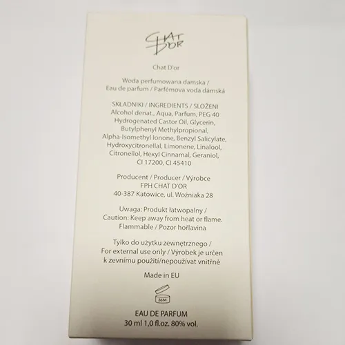 CHAT D'OR - Perfume