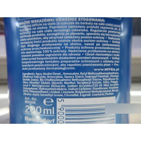 Nivea - Sunscreen lotion