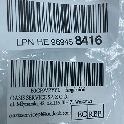 Set of two waterproof bags for mobile phones made of transparent plastic. Product sold online, in particular via Amazon (ASIN: B0CF9VZYYL).