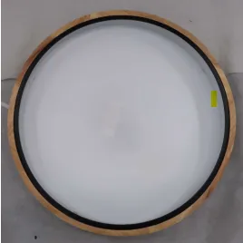 Round ceiling lamp.