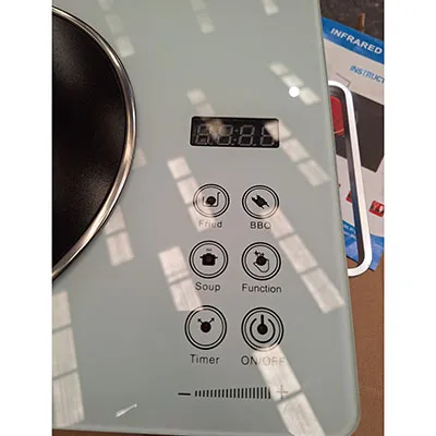 Electric infrared ceramic cooker.