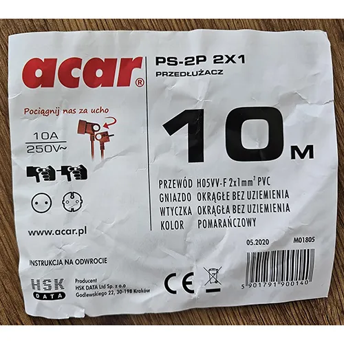 ACAR - Extension cord