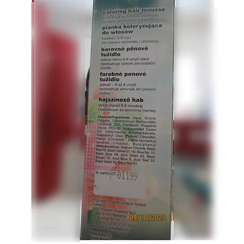 Élysée - Hair colour mousse