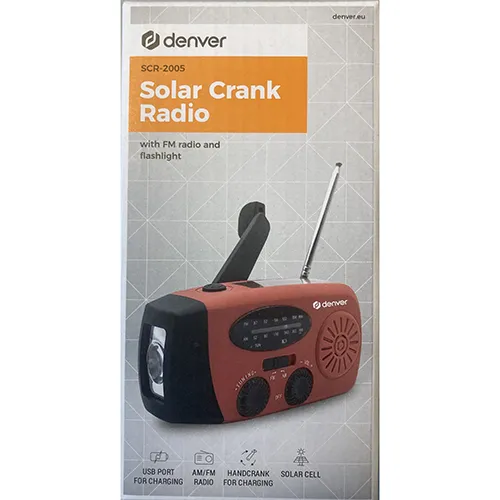 Denver - Solar cell radio