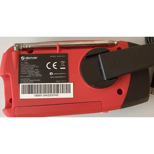 Denver - Solar cell radio