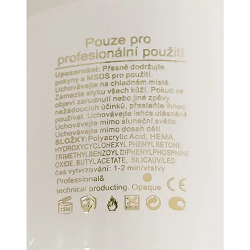 Gel nail polish, 15 ml.